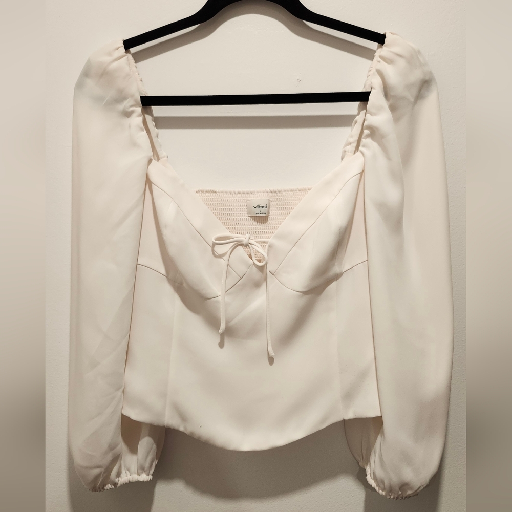 Aritzia Wilfred Novella Blouse
